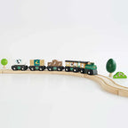 Drewniany pociąg towarowy zestaw z wagonami, zabawka dla dzieci, Le Toy Van - Zabawki z Lasu 