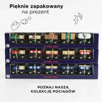Drewniany pociąg Twilight zestaw z wagonami, zabawka dla dzieci, Le Toy Van - Zabawki z Lasu 
