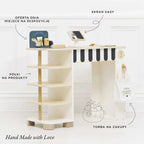 Drewniany supermarket, zabawa w sklep stragan zabawka dla dzieci Le Toy Van - Zabawki z Lasu 