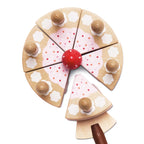 Drewniany tort urodzinowy ze świeczkami, zabawka dla dzieci, Le Toy Van - Zabawki z Lasu 