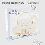 Drewniany zestaw do karmienia lalek, zabawa lalkami, dla dzieci, Le Toy Van - Zabawki z Lasu 