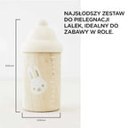 Drewniany zestaw do karmienia lalek, zabawa lalkami, dla dzieci, Le Toy Van - Zabawki z Lasu 