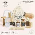 Drewniany zestaw fryzjera, zabawka dla dzieci, odgrywanie ról, Le Toy Van - Zabawki z Lasu 