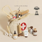 Drewniany zestaw lekarza weterynarza, zabawka dla dzieci, Le Toy Van - Zabawki z Lasu 