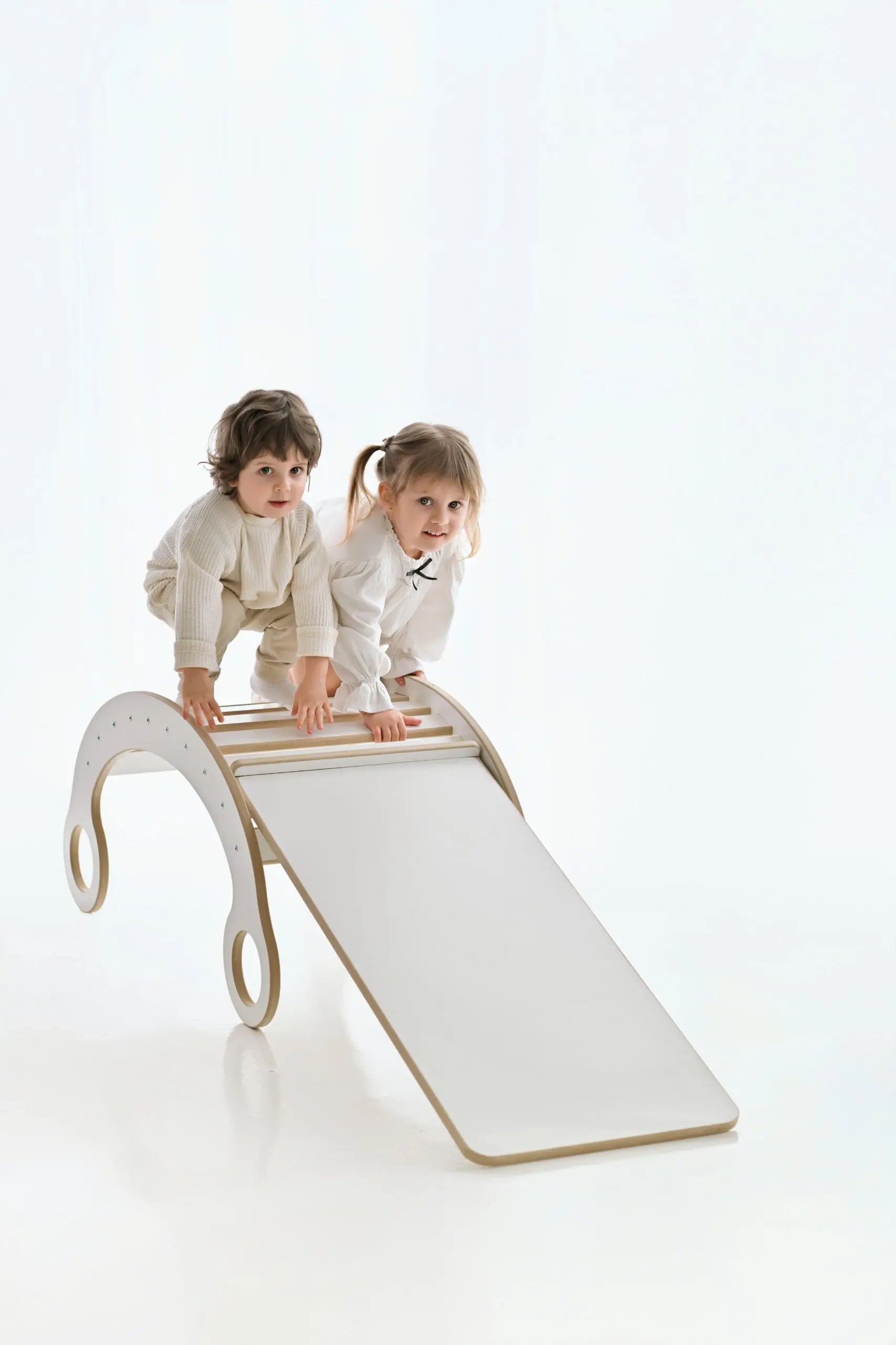 Bujak M + ścianka wspinaczkowa / zjeżdżalnia - Zabawki z Lasu 