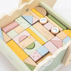 Viga Drewniany Wózek Na Klocki Pchacz