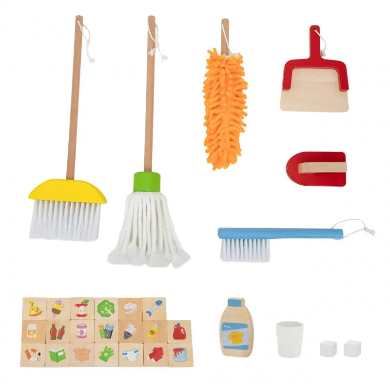 VIGA Centrum Domowe 3w1 z Akcesoriami – Nauka i Zabawa dla Dzieci