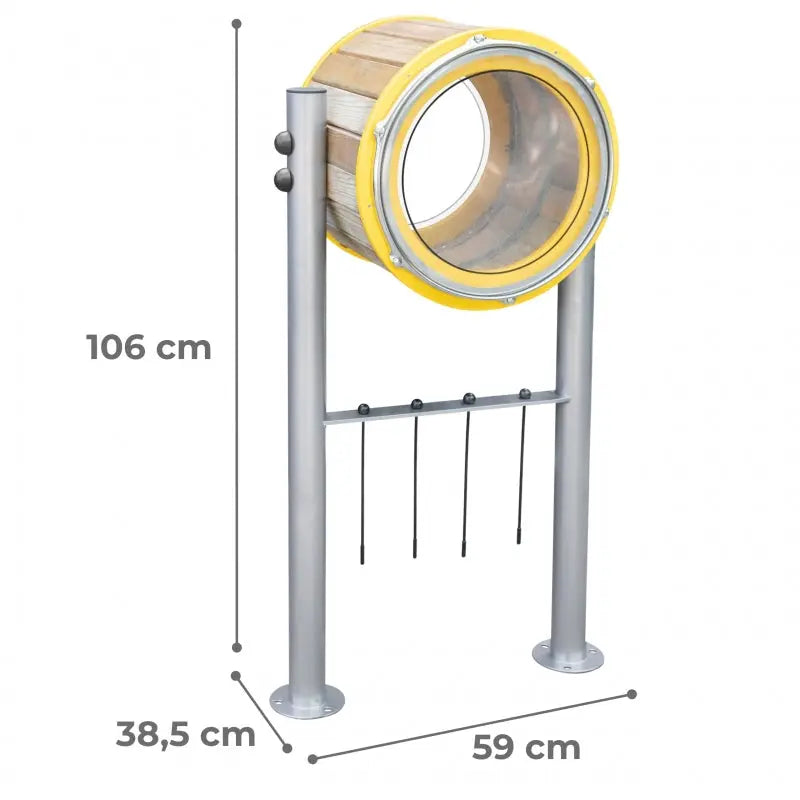 CLASSIC WORLD EDU Zestaw Bębenki XXL 2 szt. Instrument Perkusja Ogrodowa