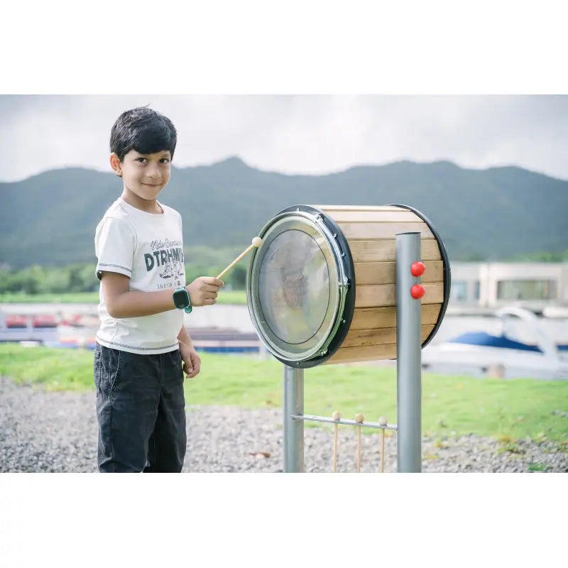 CLASSIC WORLD EDU Zestaw Bębenki XXL 2 szt. Instrument Perkusja Ogrodowa