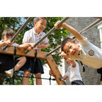 CLASSIC WORLD EDU Drewniany Plac Zabaw XXL Zestaw do Wspinaczki Heksagonalny