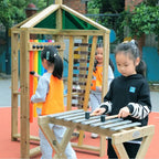 CLASSIC WORLD EDU Muzyczny Drewniany Plac Zabaw XXL