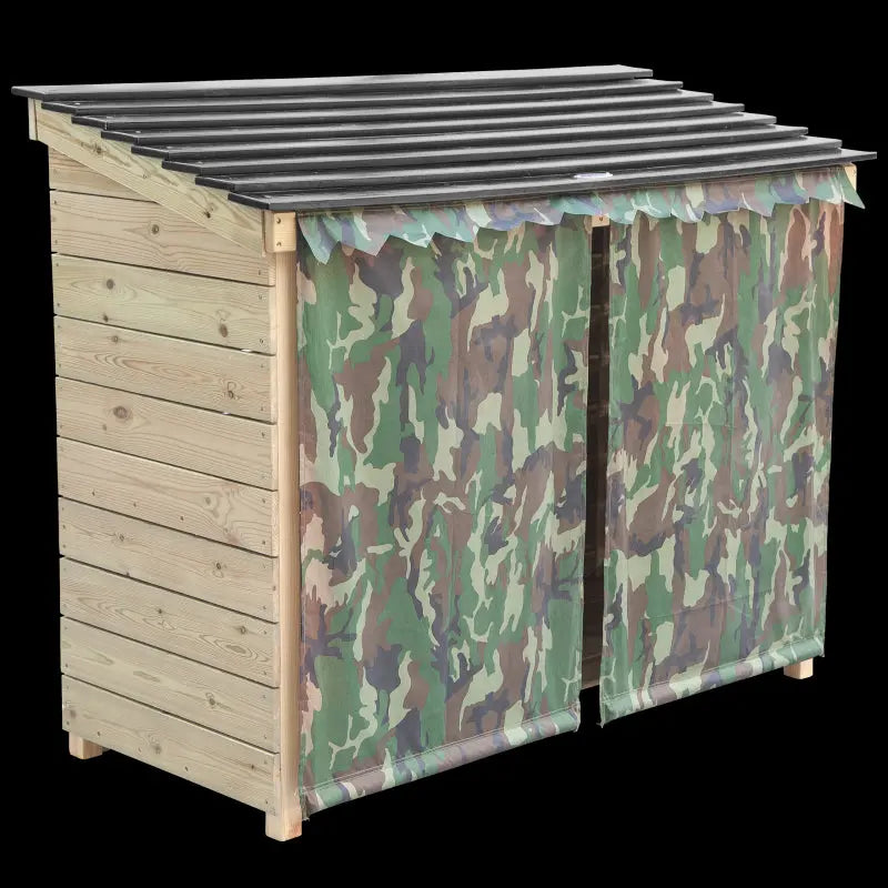 CLASSIC WORLD EDU Drewniany Składzik Ogrodowy Pojemnik