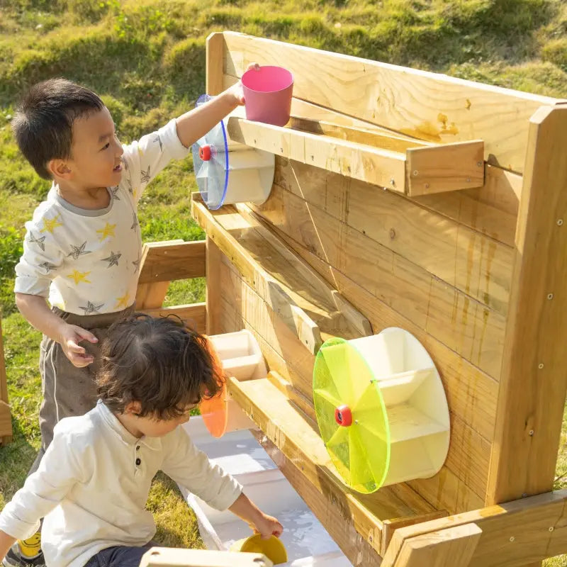 CLASSIC WORLD EDU Drewniana  Ściana Zabawa Wodą