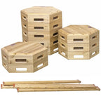 CLASSIC WORLD EDU Drewniany Tor Równoważnia XXL Ścieżka Ruchowa Motoryczna