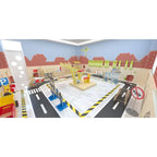 CLASSIC WORLD EDU Ogromne Klocki Konstrukcyjne Drewniane Zestaw Szpital Kościół Wieża 97 el.