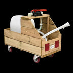 CLASSIC WORLD EDU Drewniany Wózek na Wodę do Podlewania + Wąż