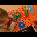 MASTERKIDZ Drewniany Warsztat XXL Montessori STEM z Narzędziami