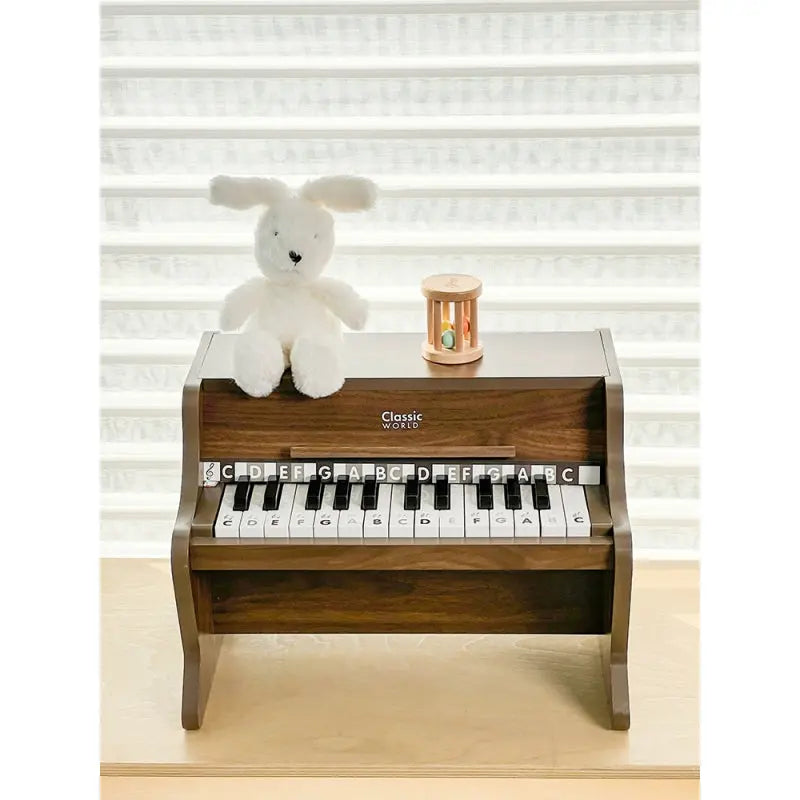 CLASSIC WORLD Drewniane Pianino Klasyczne + Książeczka do Nauki
