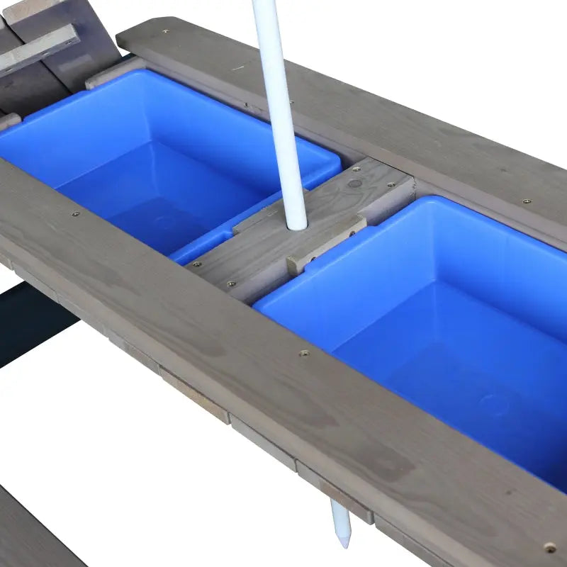 AXI Stół Piknikowy Nick z Pojemnikami na Piasek/Wodę z Parasolem