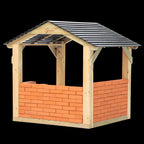 CLASSIC WORLD EDU Duży Drewniany Domek Altana