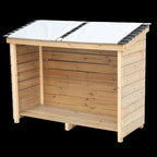 CLASSIC WORLD EDU Drewniany Składzik Ogrodowy Pojemnik