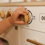 TOOKY TOY Duża Drewniana Multifunkcyjna Kuchnia Nowoczesna Akcesoria