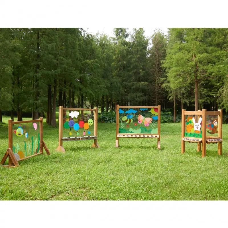 MASTERKIDZ 4 Stronna Tablica Przezroczysta Akrylowa Do Malowania