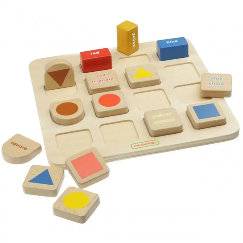 MASTERKIDZ Tablica Edukacyjna Sorter Kształty i Kolory