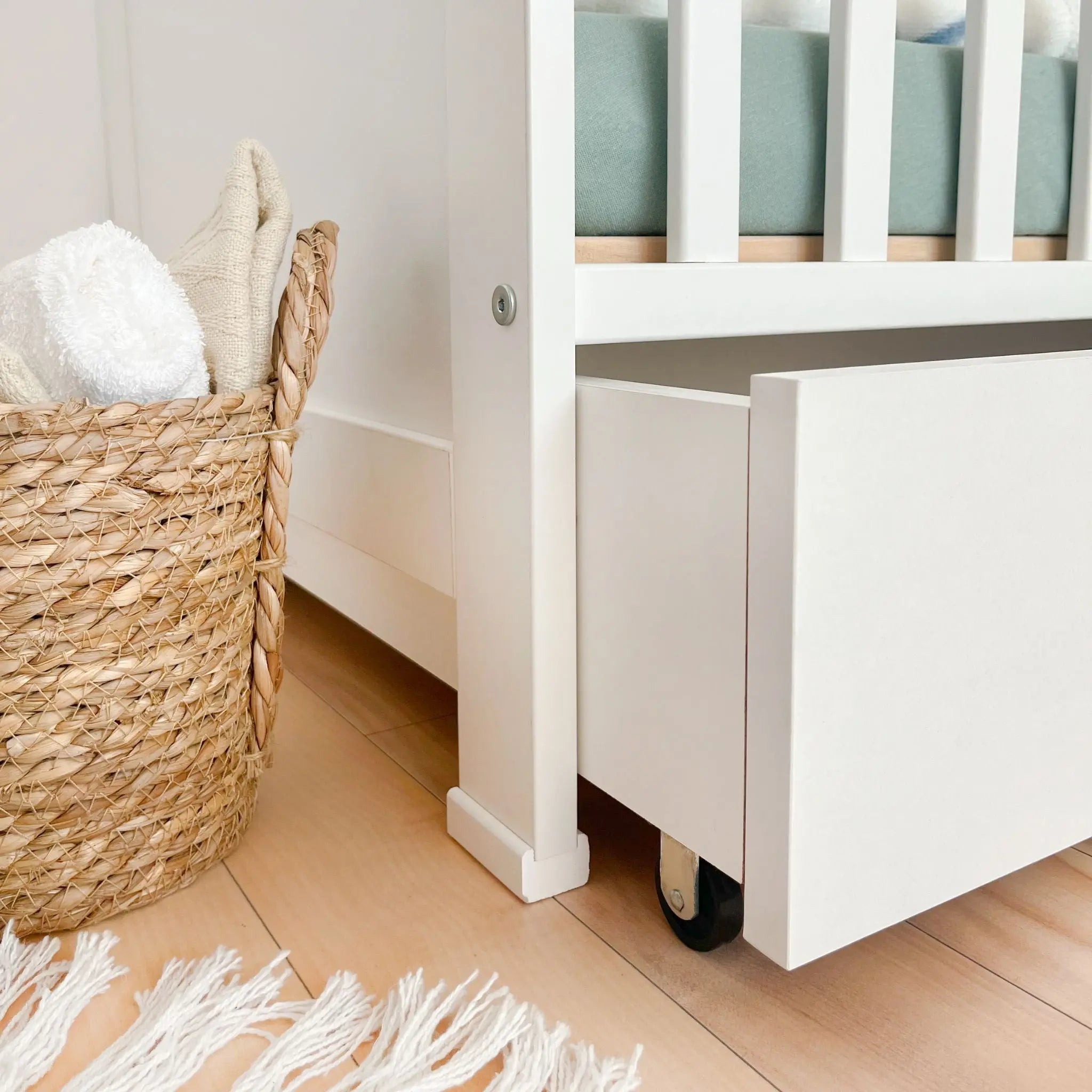 Łóżeczko dziecięce 120×60 Little Heart - Zabawki z Lasu 