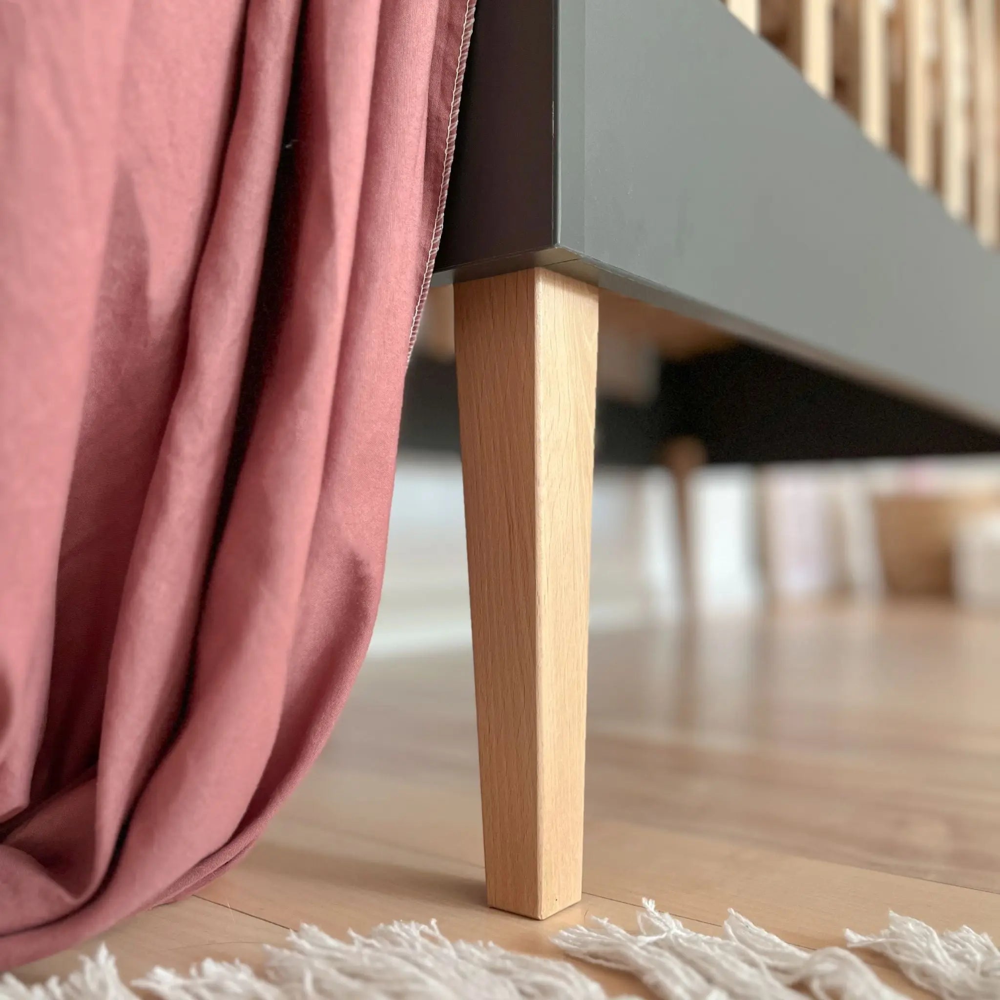 Łóżeczko niemowlęce 120x60 ILA - Zabawki z Lasu 