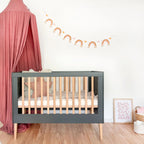 Łóżeczko niemowlęce 120x60 ILA - Zabawki z Lasu 