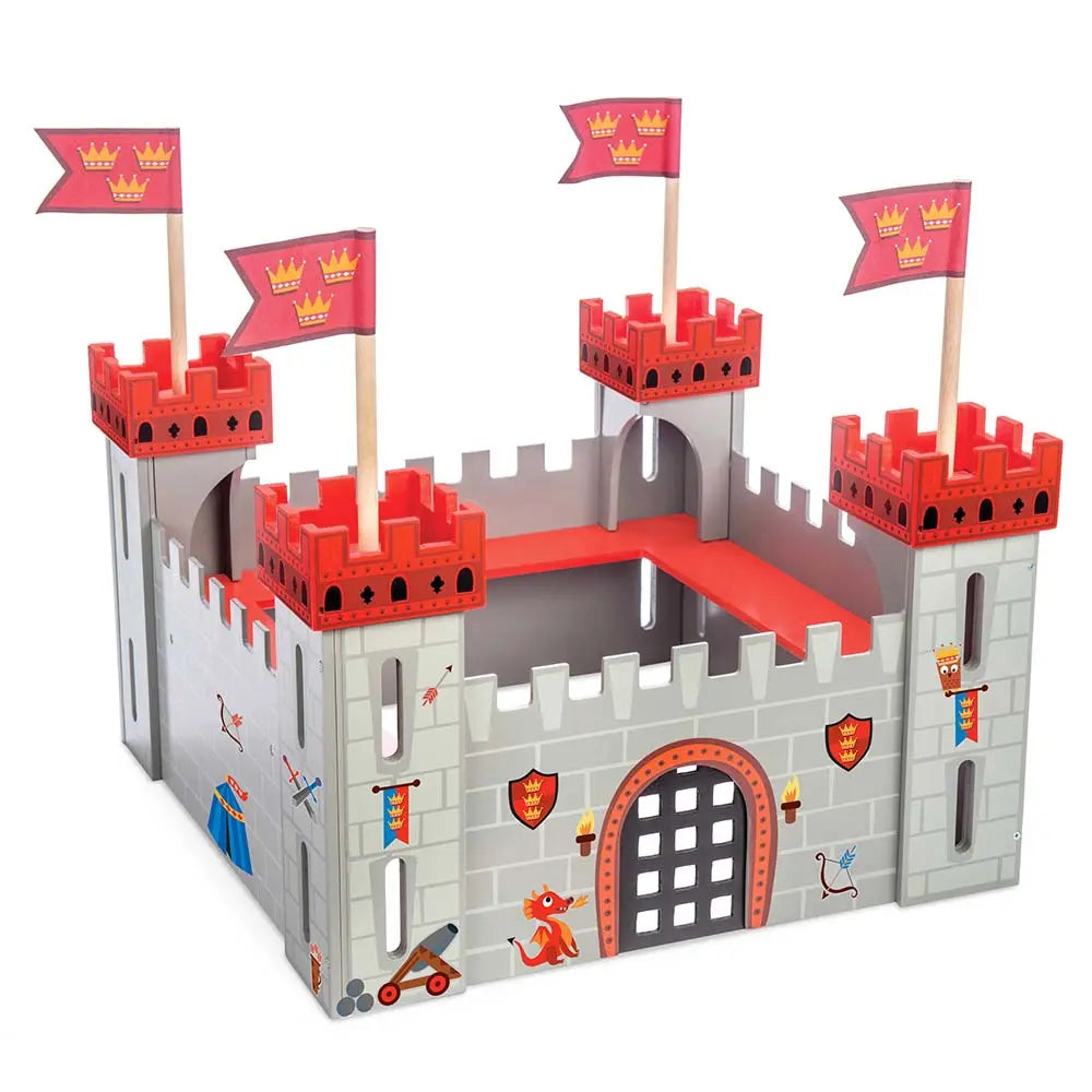 Pierwszy zamek zabawka, domek dla lalek, dzieci, My First Castle Le Toy Van - Zabawki z Lasu 