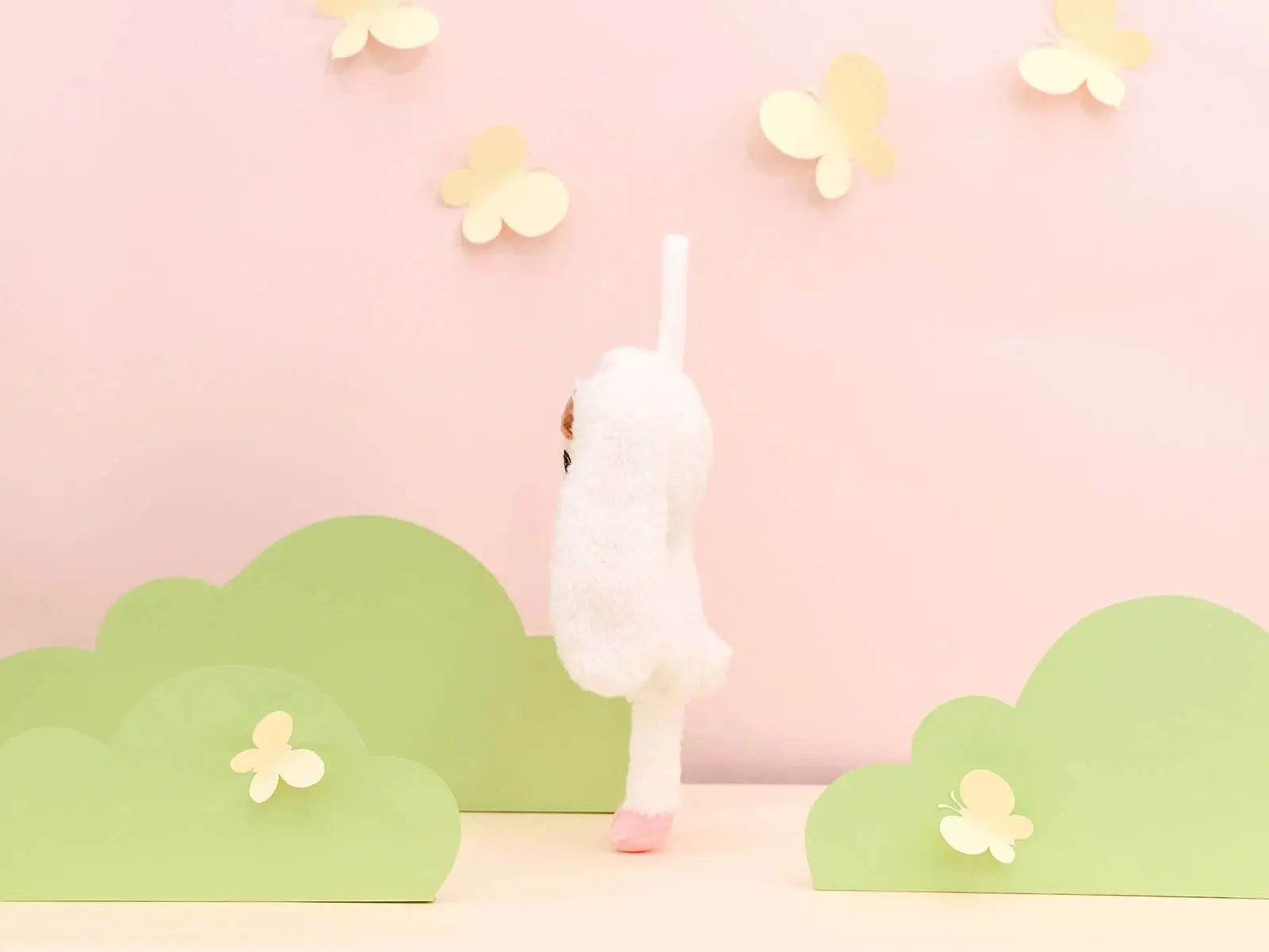 BIAŁY KRÓLIK 30 CM - LALKA METOO Z IMIENIEM DZIECKA metoodoll