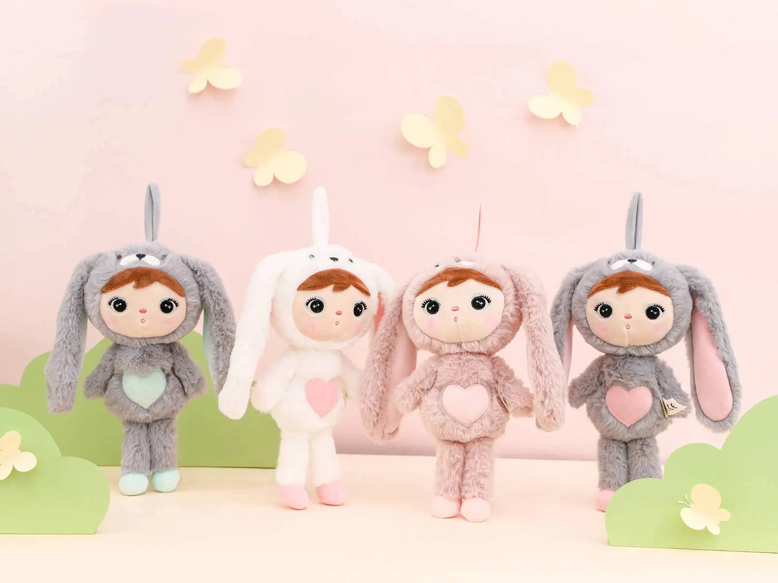 BIAŁY KRÓLIK 30 CM - LALKA METOO Z IMIENIEM DZIECKA metoodoll