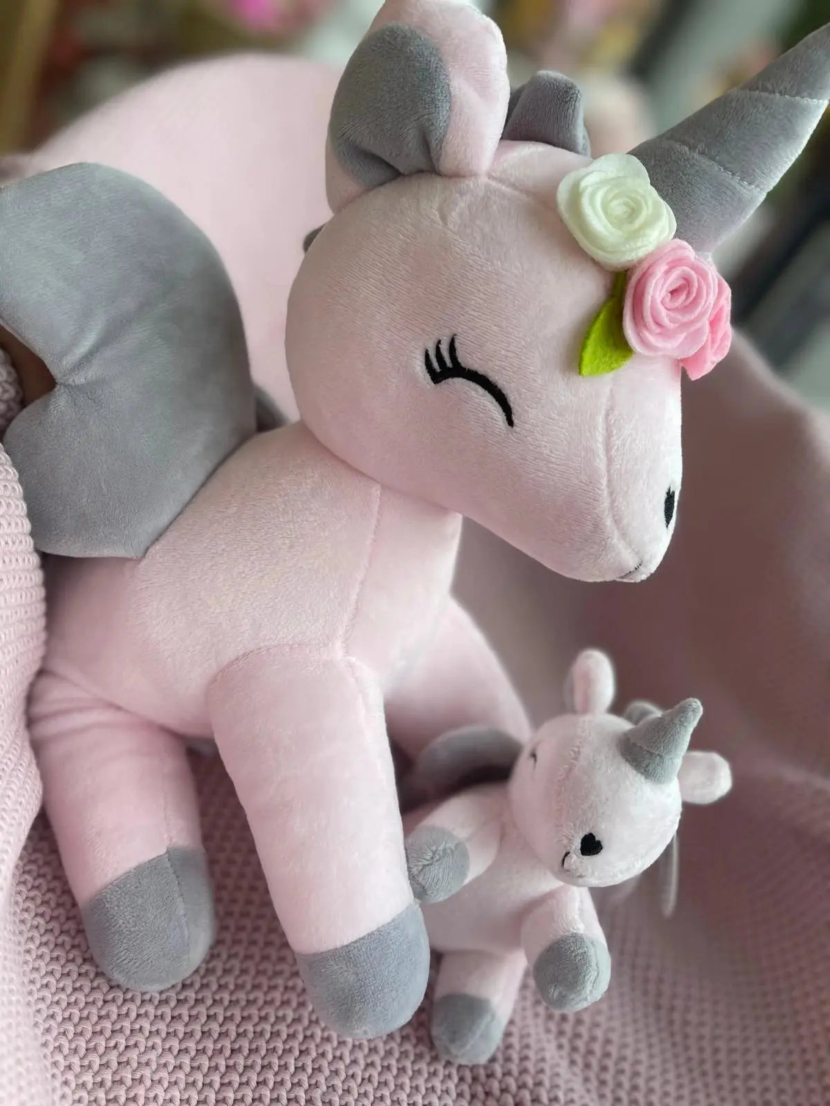 Jednorożec różowy rozmiar S Melootka