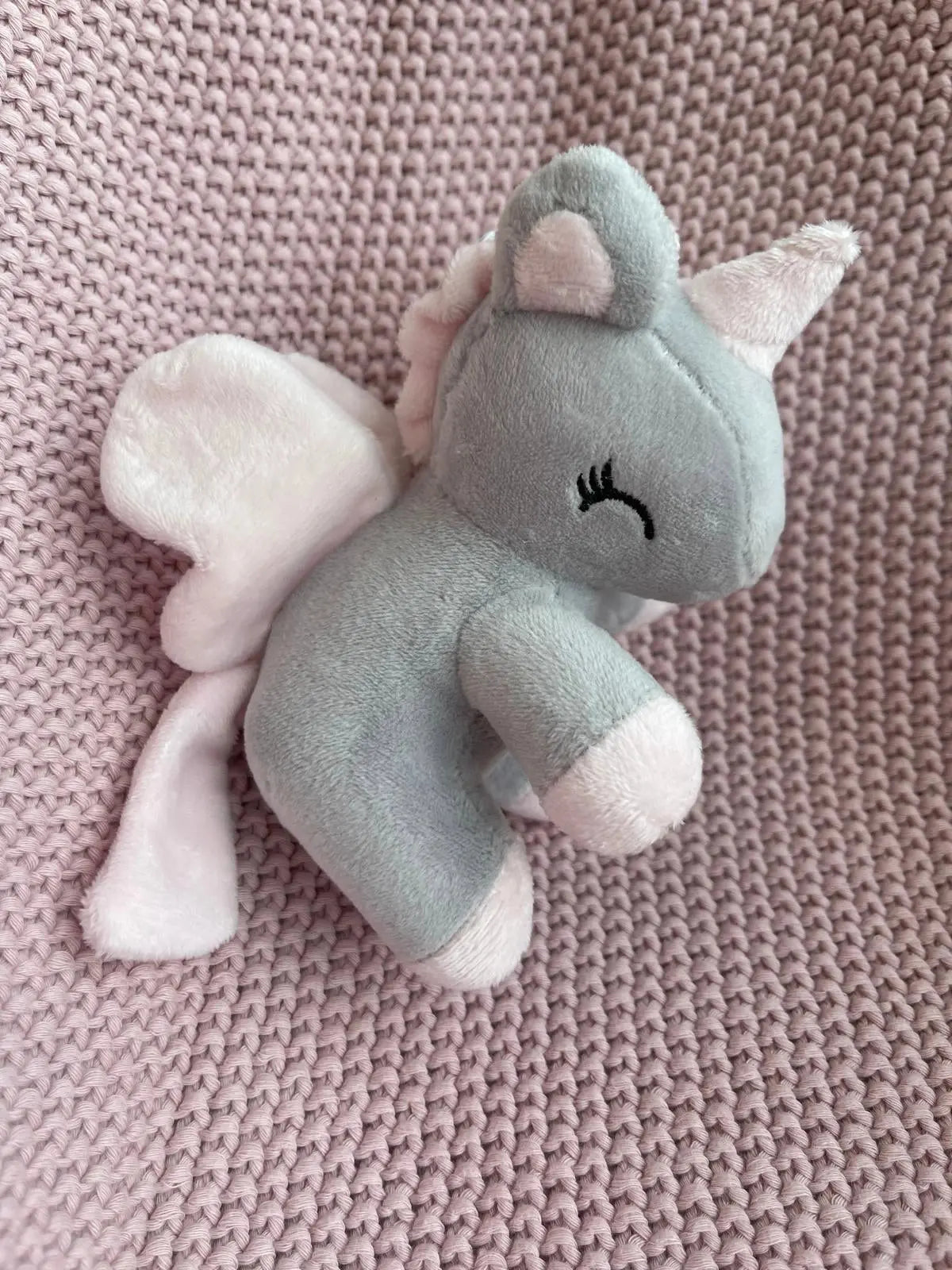 Jednorożec szaro‑różowy rozmiar S Melootka