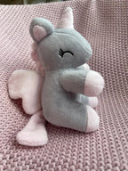 Jednorożec szaro‑różowy rozmiar S Melootka