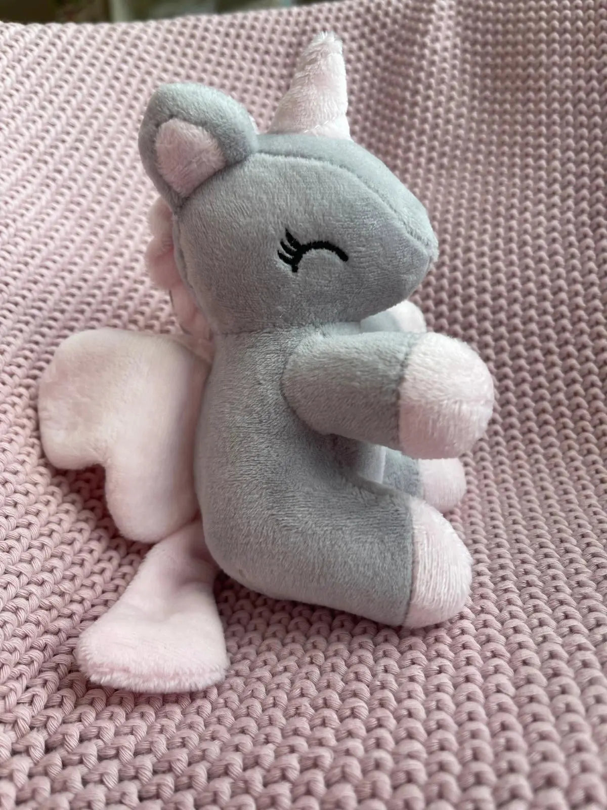 Jednorożec szaro‑różowy rozmiar S Melootka