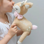 Pluszowa Sarenka z różową kokardką Melootka