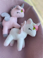 Pluszowy Jednorożec z wianuszkiem rozmiar M – Różowy Melootka