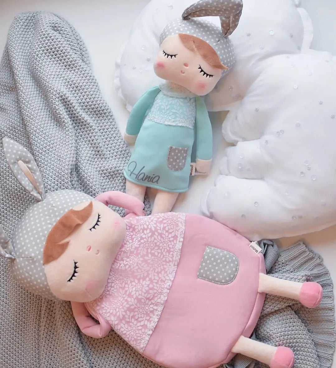 Plecak z uszkami Metoo- różowy Metoo