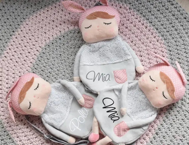 Plecak z uszkami Metoo- Szary Metoo