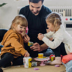 Porcelanowy zestaw do herbaty dla dzieci, Pippi Langstrumpf, naczynia kubki - Zabawki z Lasu 