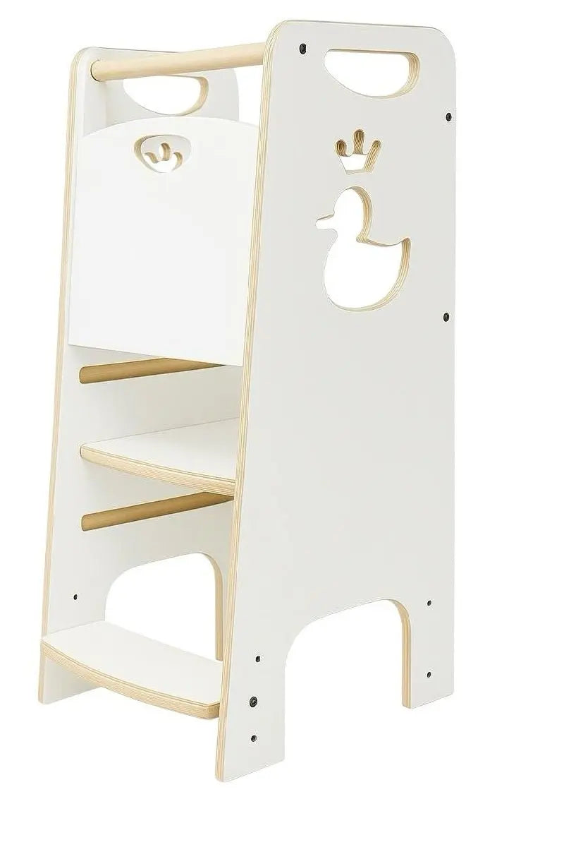 Quack Step | Pomocnik Kuchenny Montessori | Bezpieczny | Kitchen Helper - Zabawki z Lasu 