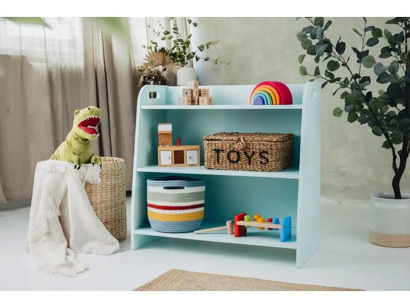 Regał wysoki na zbawki - Szlifowane - 40 cm - Zabawki z Lasu 