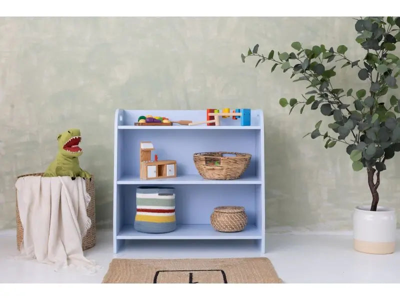 Regał wysoki na zbawki - Szlifowane - 73 cm - Zabawki z Lasu 