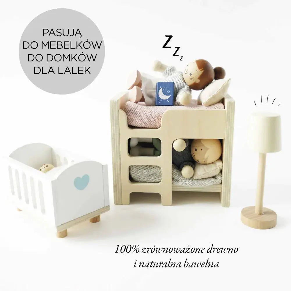 Rodzina lalek, zabawka dla dzieci, lalki do domku dla lalek Le Toy Van - Zabawki z Lasu 