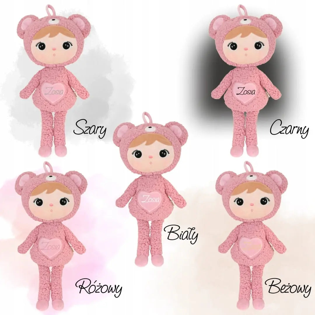 Różowy miś teddy 50CM Metoo