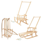 Sanki Drewniane Klasyczne Plus - Zabawki z Lasu 