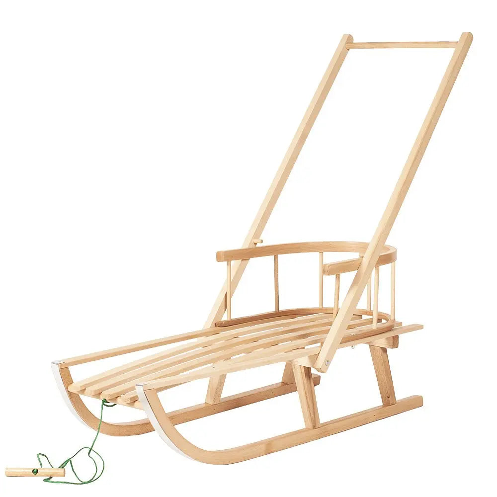 Sanki Drewniane Klasyczne Plus - Zabawki z Lasu 